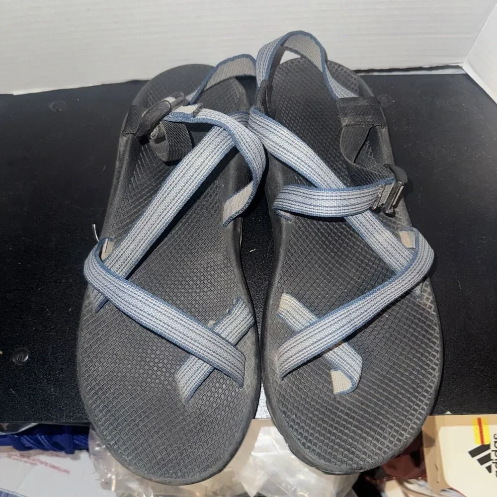 Chaco Black Z1 Classic Strap Sandals Men’s US Size 14 USA Green